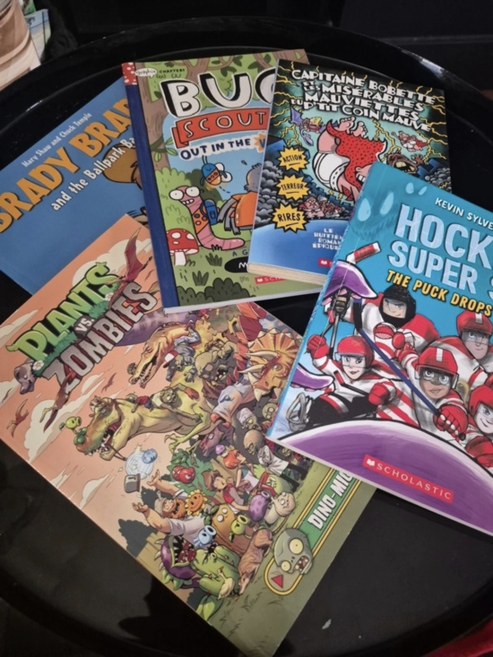 Scholastic Children's Book Set Plants vs. Zombies Hockey Super Six